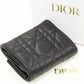 Christian Dior My Dior Cannage Lambskin Trifold Wallet