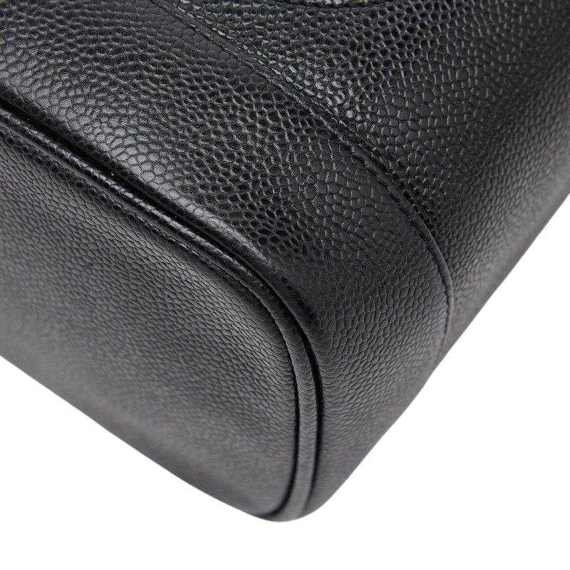 Chanel Coco Mark Caviar Vanity Bag