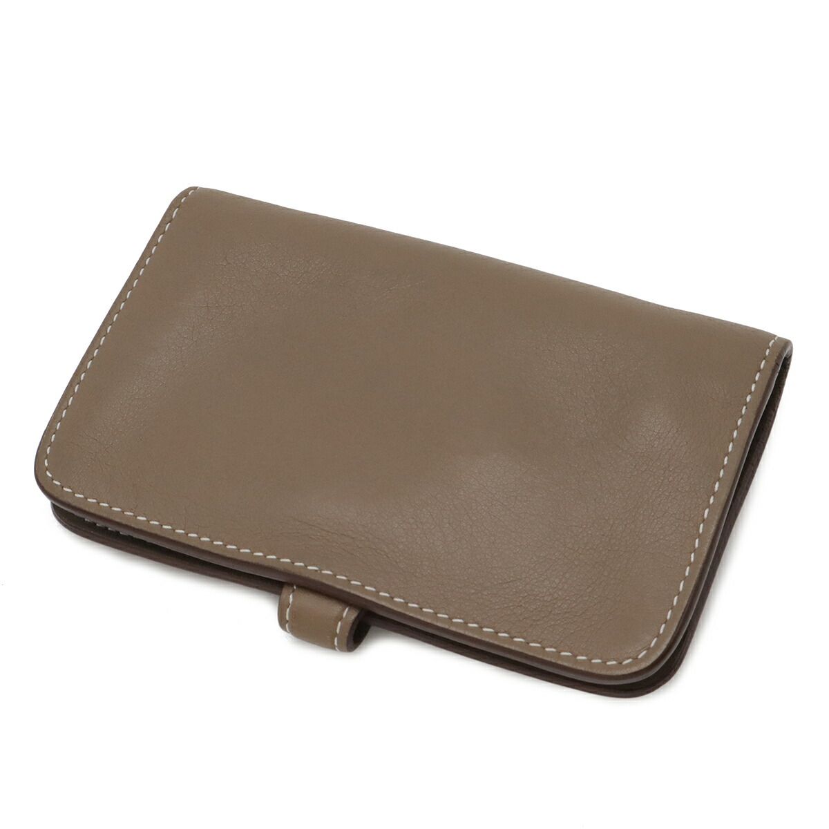 Hermes Dogon Swift Leather Coin Card Case