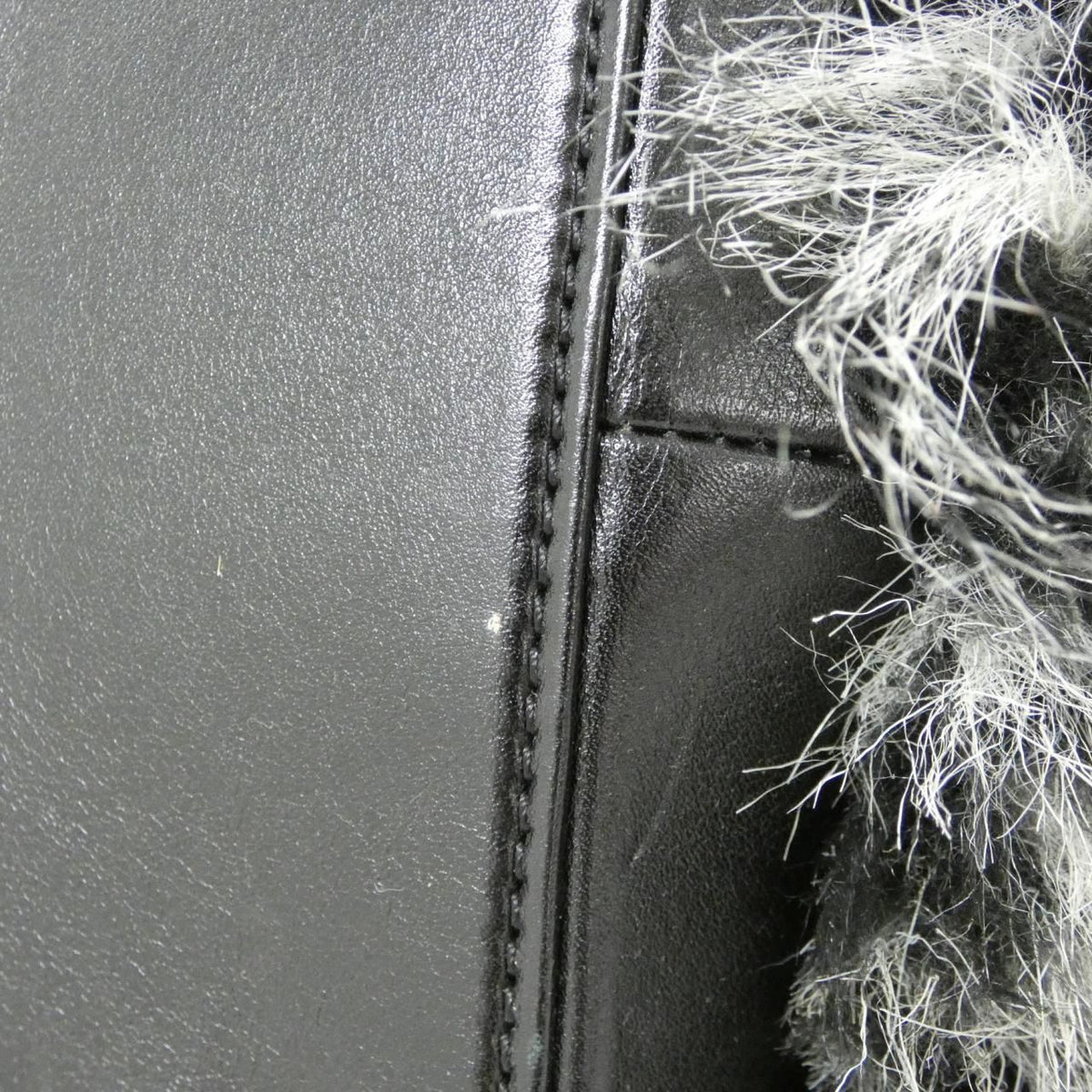 Chanel Paris-Biarritz Fake Fur Calf Tote Bag