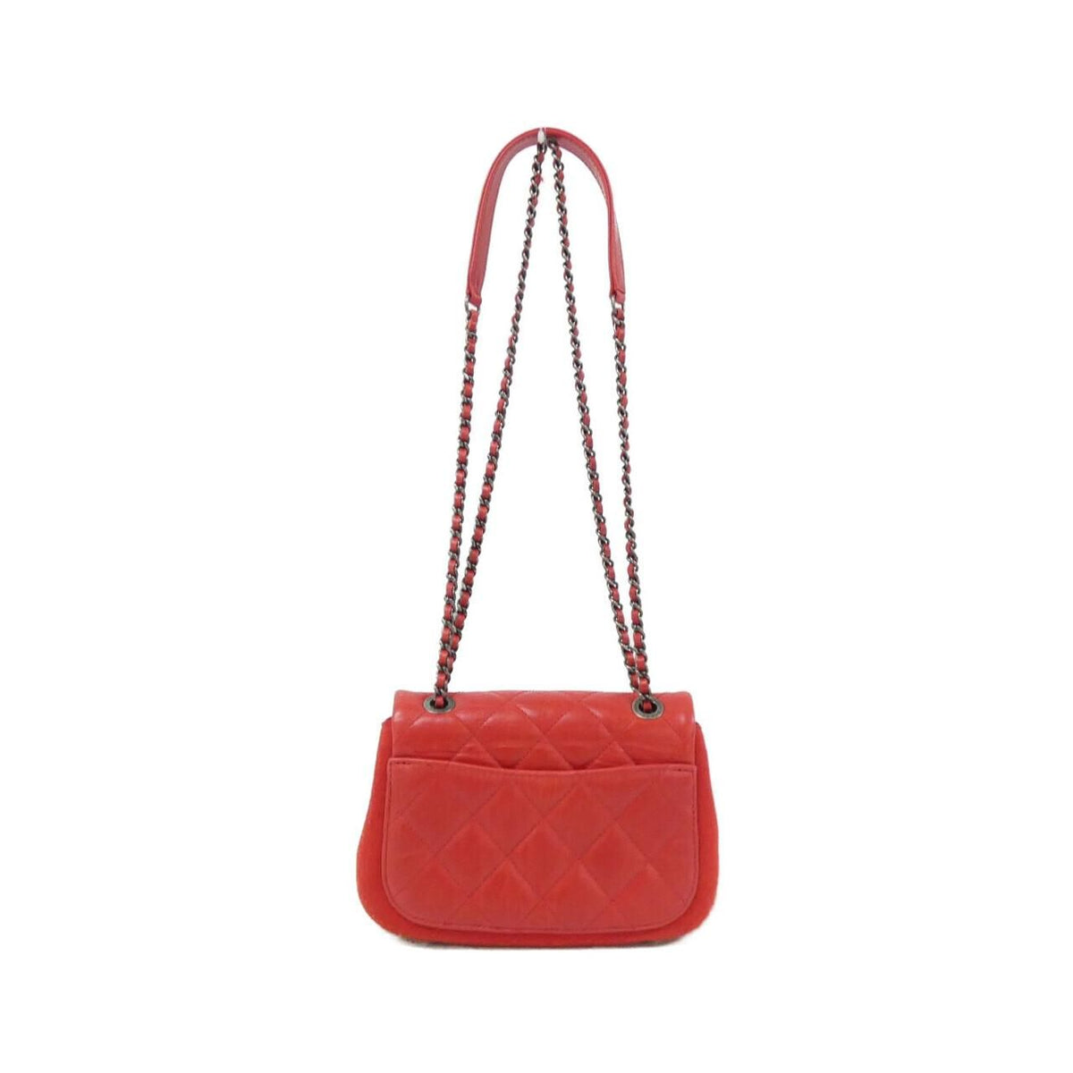 Chanel Calf Felt Shoulder Bag