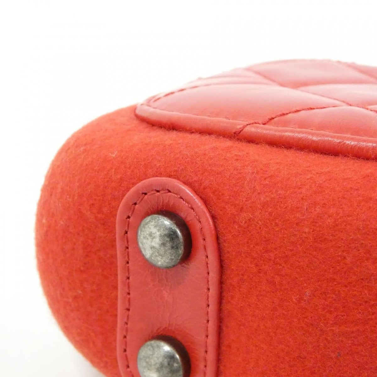 Chanel Calf Felt Shoulder Bag