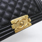 Chanel Boy Chanel Grained Calf Shoulder Bag