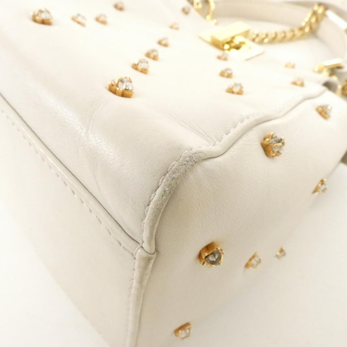 Fendi Peekaboo Mini Lambskin 2way Bag
