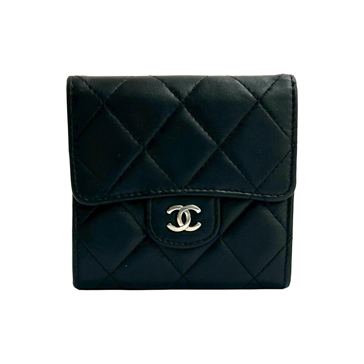 Chanel Timeless Classic Matelasse Lambskin Bifold Wallet