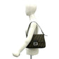Fendi Mamma Baguette Canvas Leather Shoulder Bag