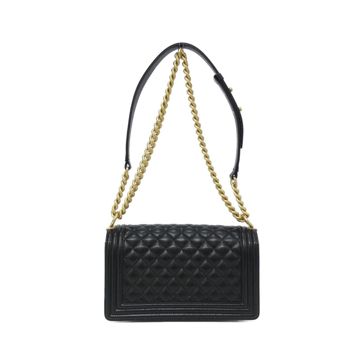 Chanel Boy Chanel Line Grained Calf Shoulder Bag