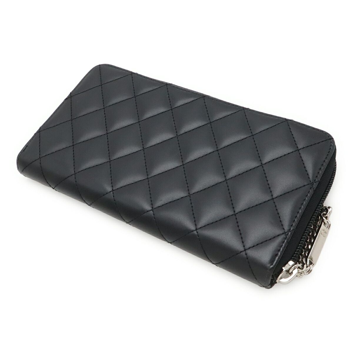 Chanel Cambon Line Soft Calf Long Wallet