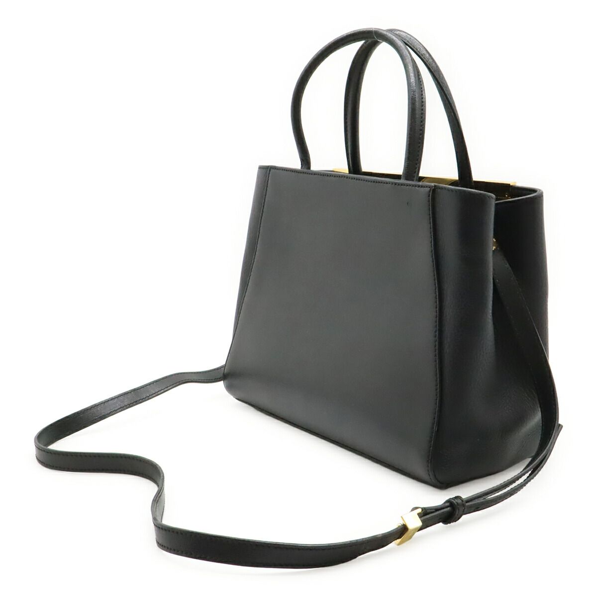 Fendi PETITE 2JOURS Leather 2way Bag