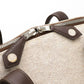 Hermes Sac Ivoire MM Canvas Leather Tote Bag