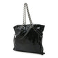 Chanel Coco Mark Patent Leather Tote Bag