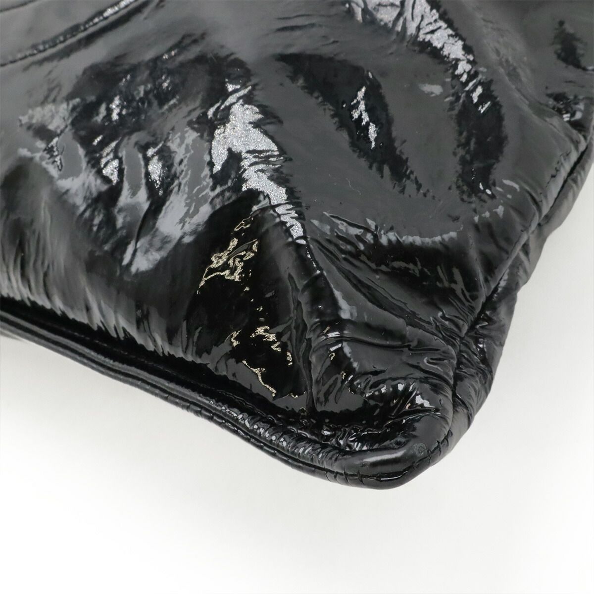 Chanel Coco Mark Patent Leather Tote Bag