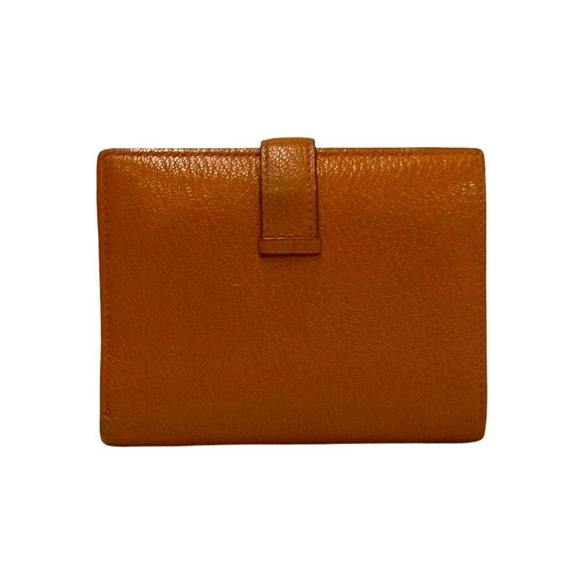 Hermes B�arn Compact Chevre Wallet