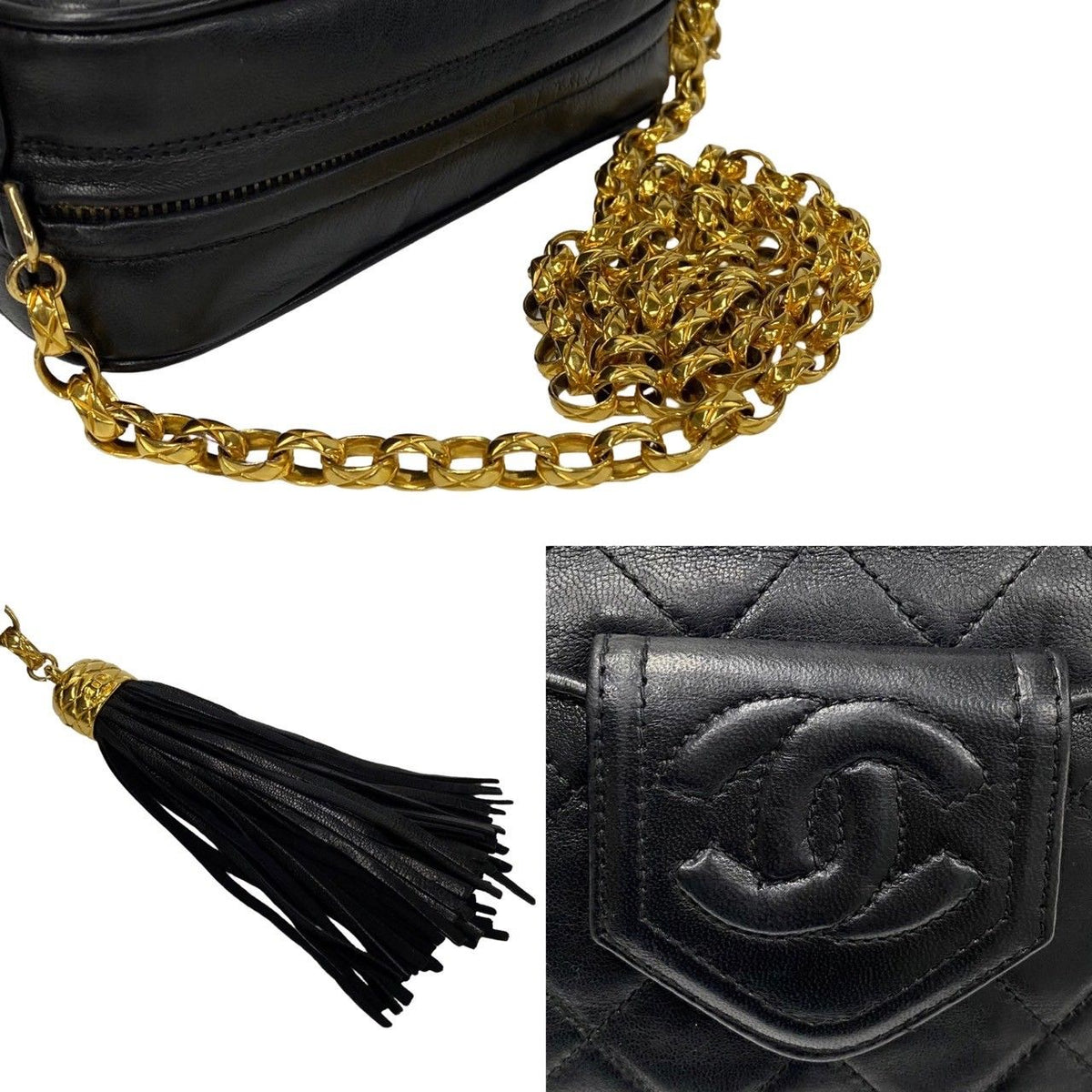 Chanel Matelasse Lambskin Shoulder Bag