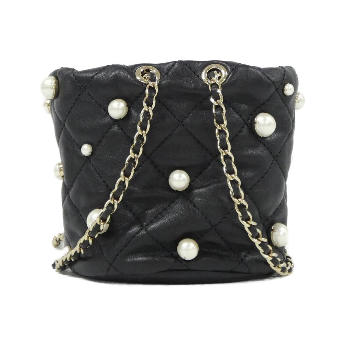 Chanel Lambskin Pearl Mini Shoulder Bag