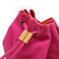 Hermes Polochon Mimil GM Canvas Leather Shoulder Bag