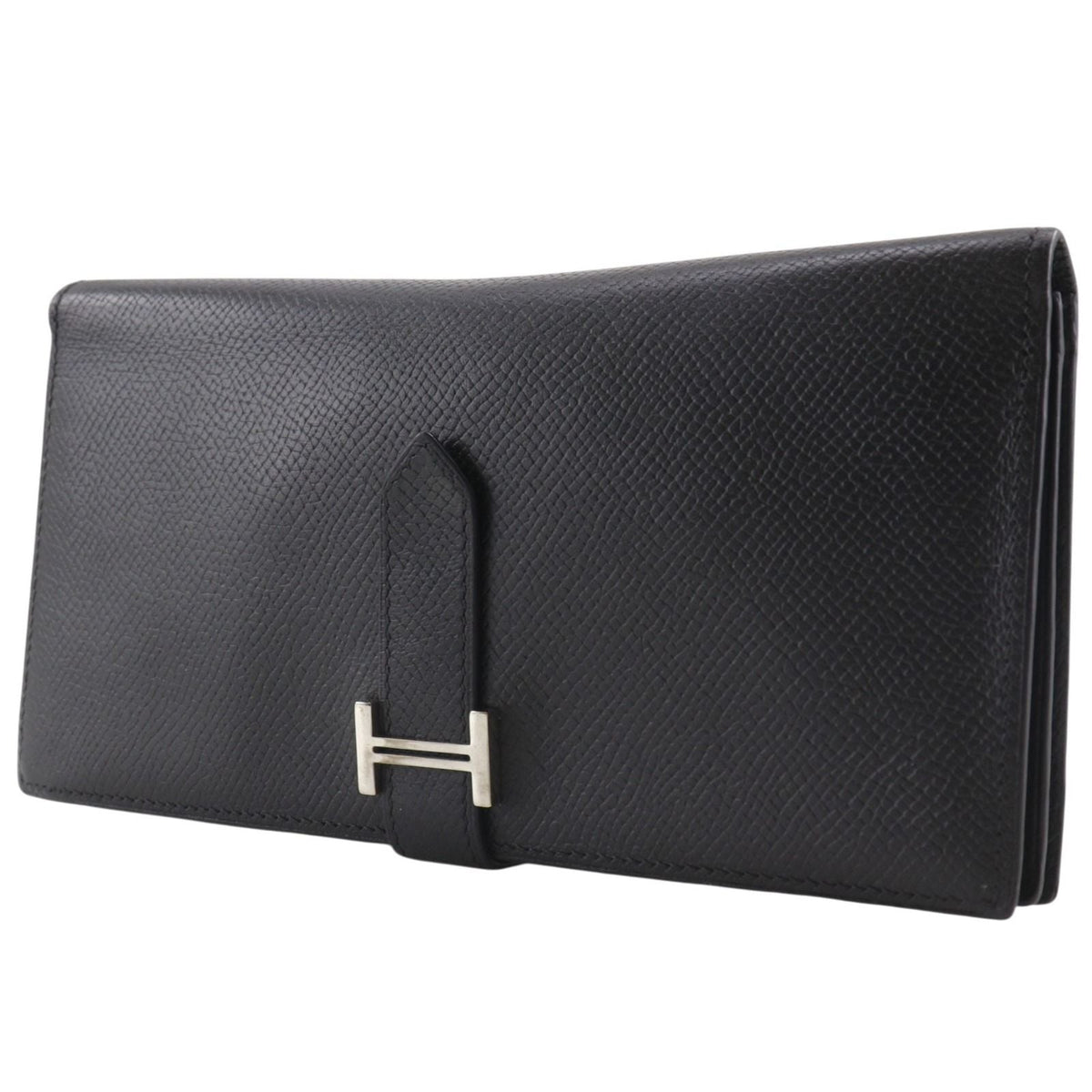 Hermes Bearn Soufflet Epsom Long Wallet