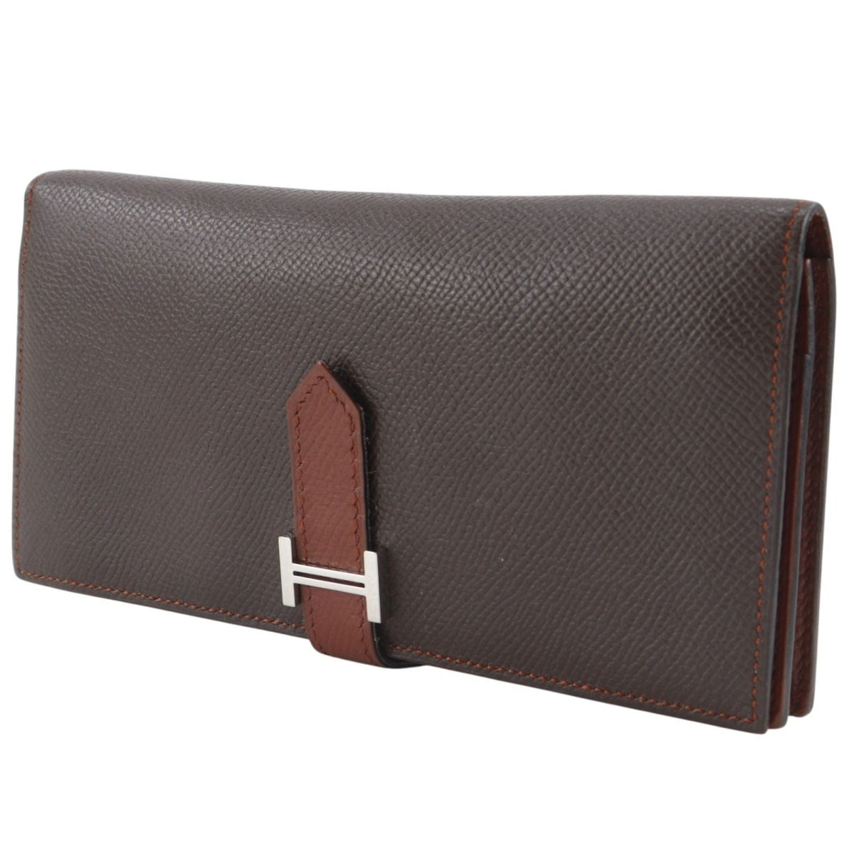 Hermes Bearn Soufflet Long Wallet Veau Epsom