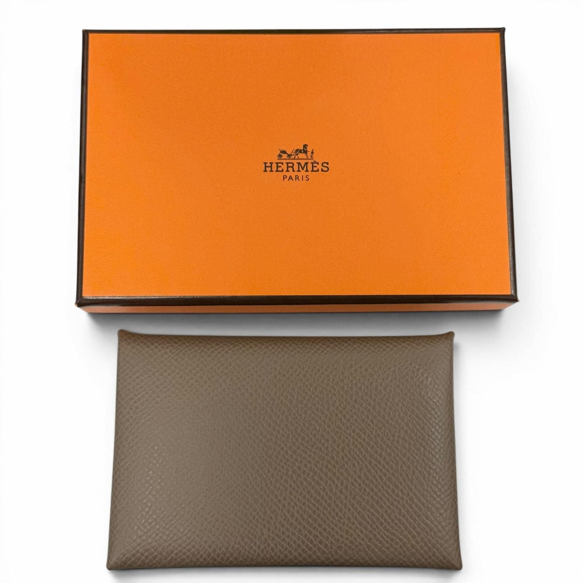 Hermes Calvi Epsom Card Case