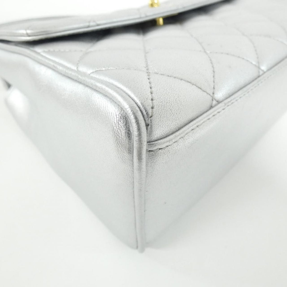 Chanel Metallic Lamb Shoulder Bag