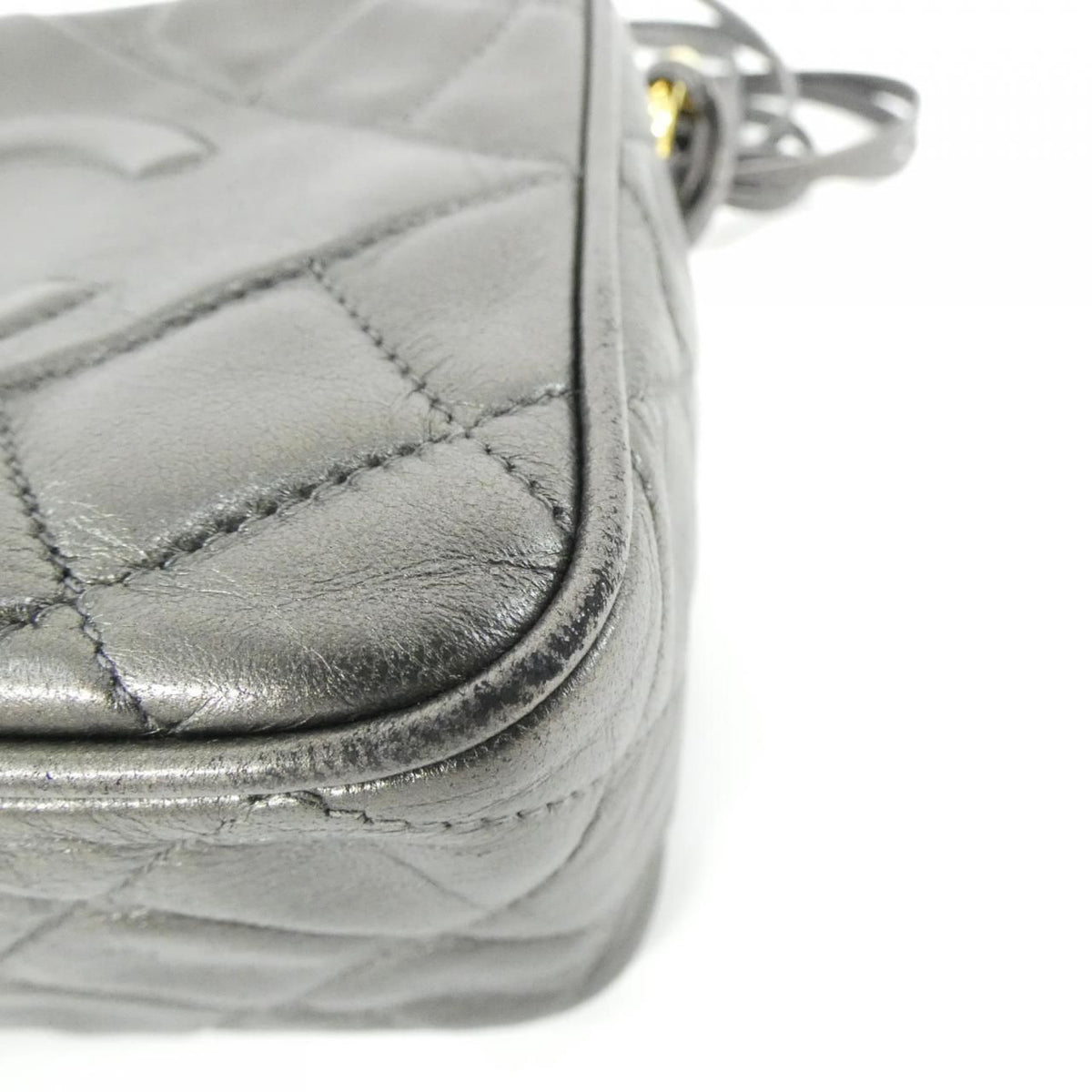 Chanel Metallic Lamb Shoulder Bag