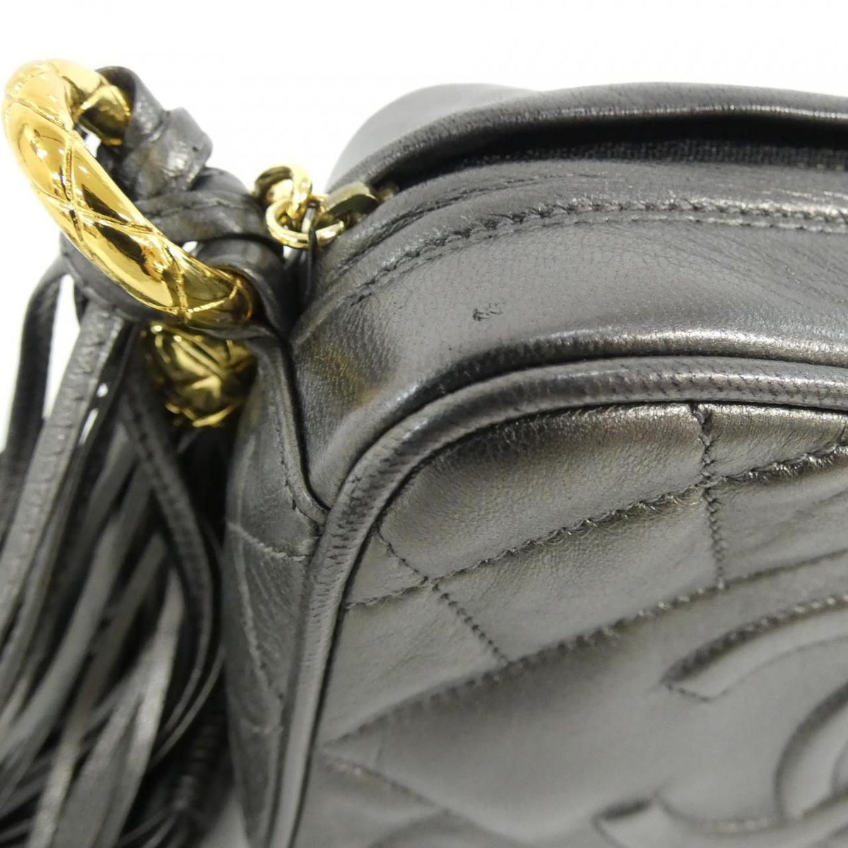 Chanel Metallic Lamb Shoulder Bag