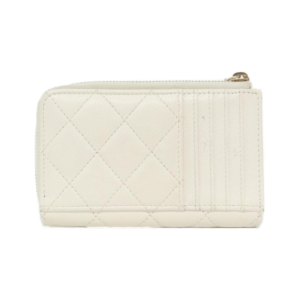 Chanel Timeless Classic Caviar Skin Card Case