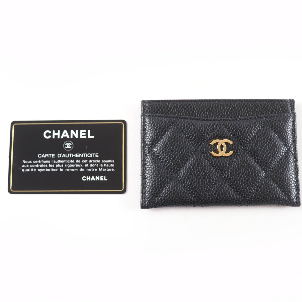 Chanel Caviar Card Case