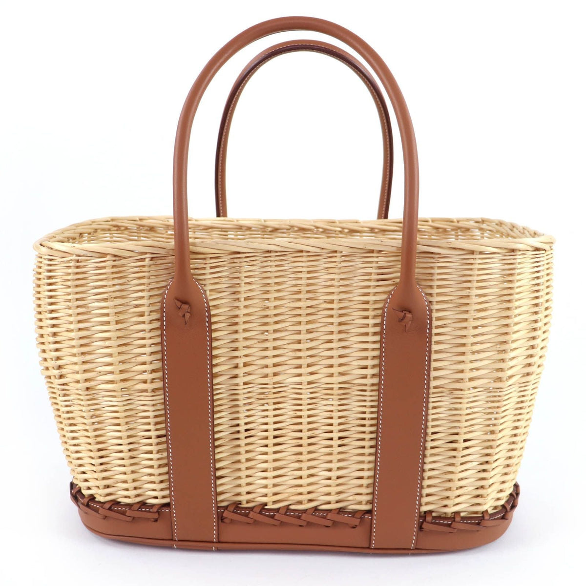 Hermes Garden Party PM Swift Basket Handbag