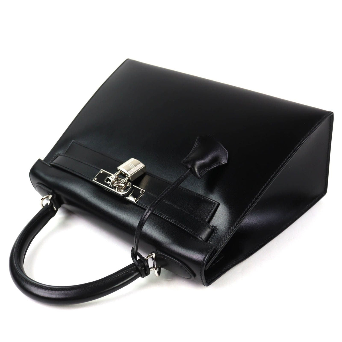 Hermes Kelly28 Boxcalf Shoulder Bag