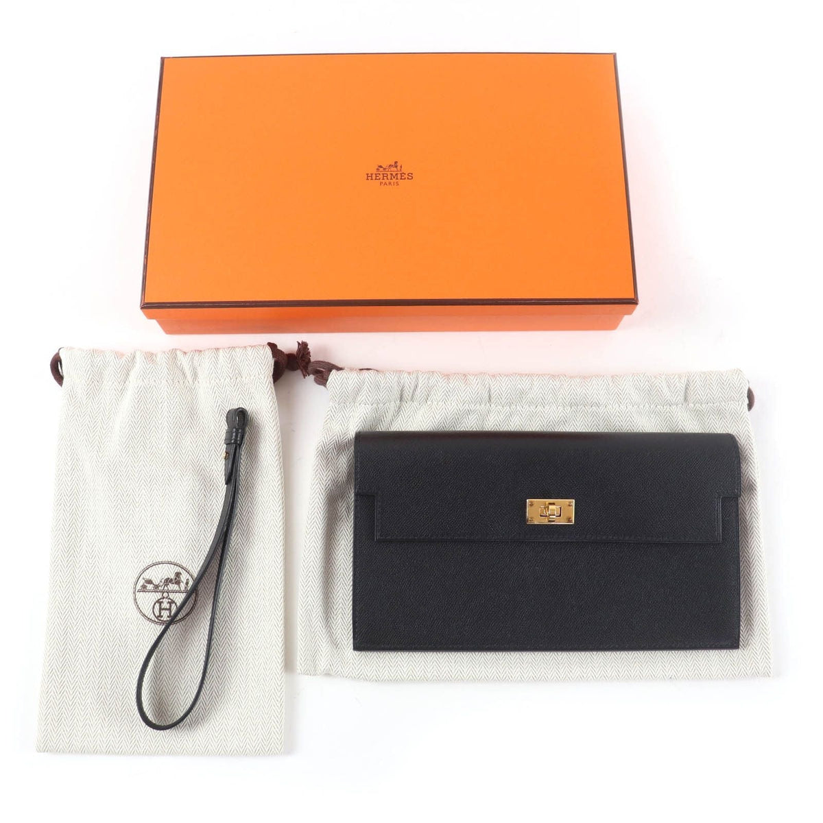 Hermes Kelly Pocket Long Epsom Wallet