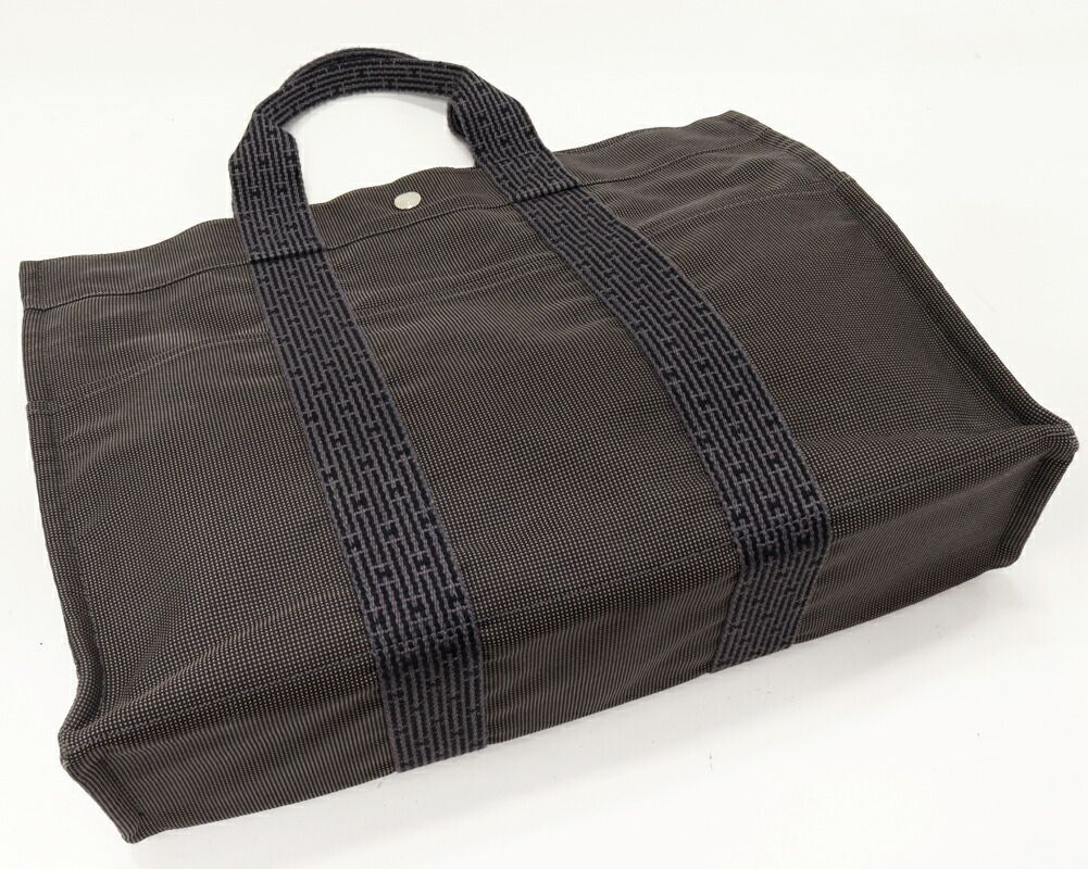 Hermes Herline Canvas Tote MM