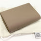 Loewe Anagram Vertical Wallet Pebble Grain Calf Trifold Wallet