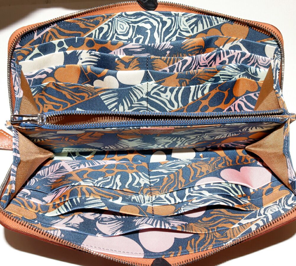 Hermes Azap Long SilkIn Evercolor Wallet