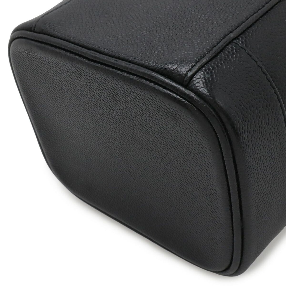 Chanel Coco Mark Caviar Skin Vanity Bag