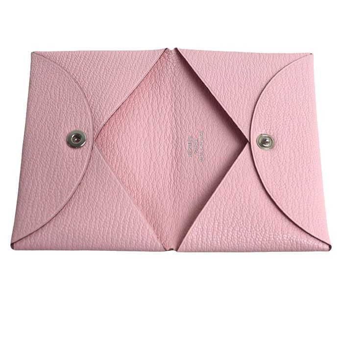 Hermes Calvi Chevre Coin Case