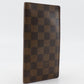 Louis Vuitton Porte Valeurs Cartes Credit Damier Canvas Wallet
