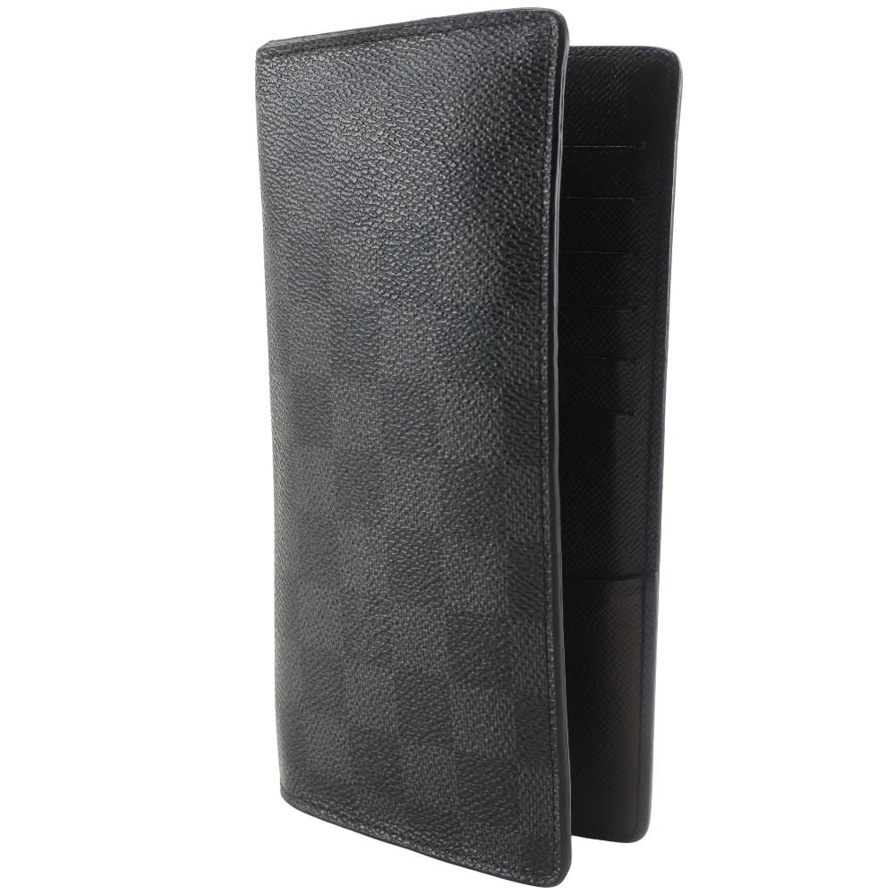 Louis Vuitton Portefeuille Brazza Damier Graphite Long Wallet