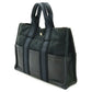 Hermes Herbag PM Canvas Leather Tote Bag