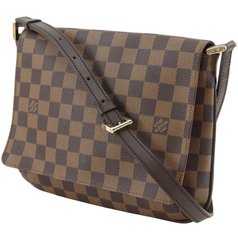 Louis Vuitton Musette Tango Damier Canvas Shoulder Bag