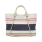 Chanel Deauville Cotton Canvas Bag