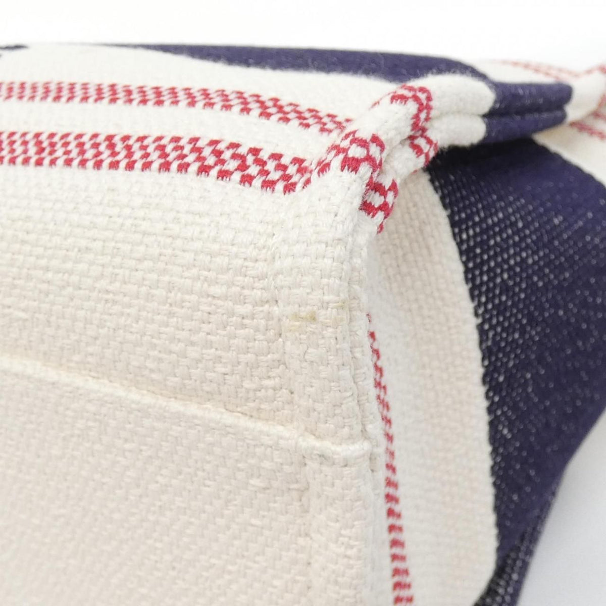 Chanel Deauville Cotton Canvas Bag