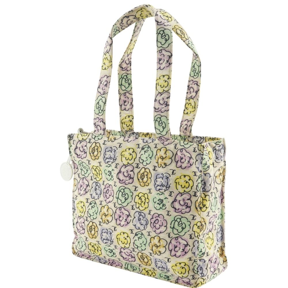 Chanel Camellia Print Nylon Tote Bag