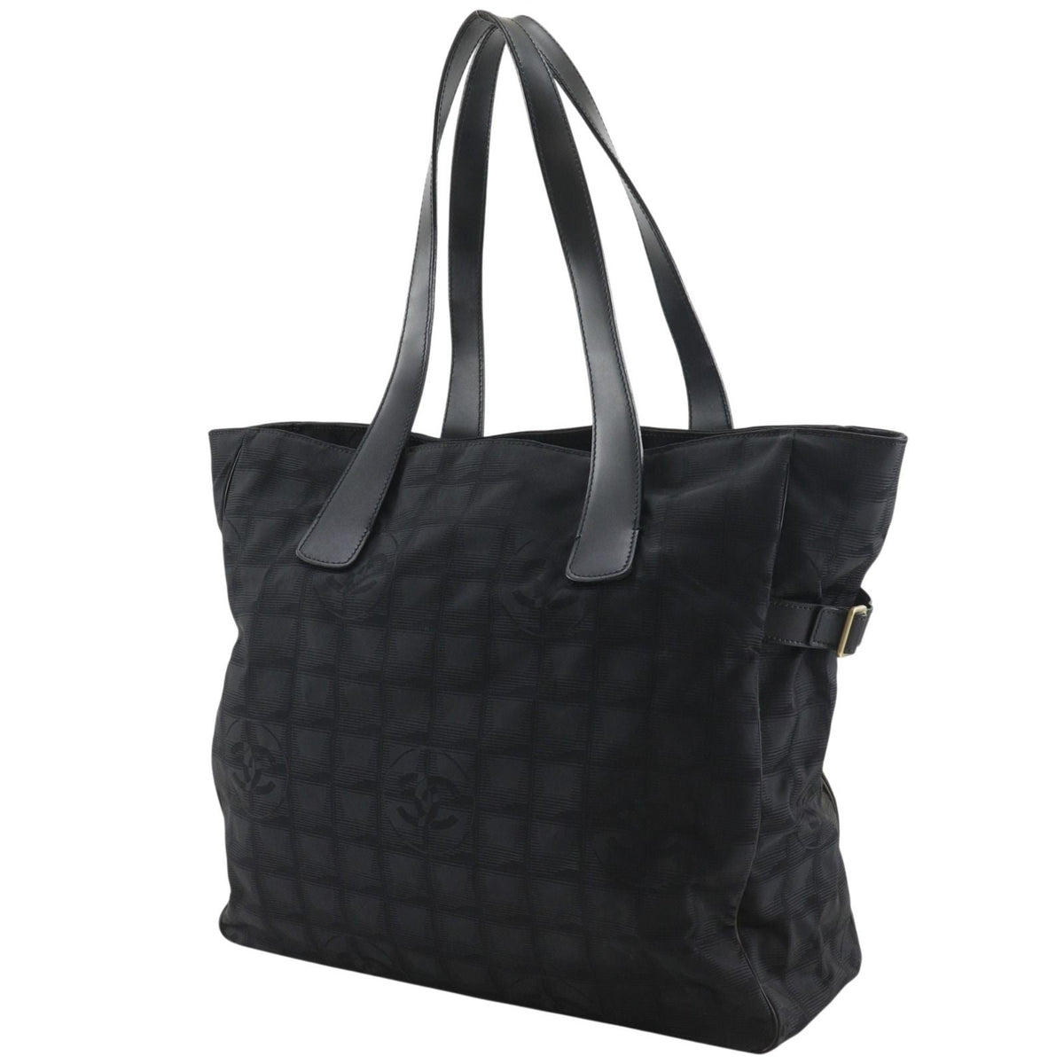 Chanel New Travel Line Nylon Canvas Tote Bag
