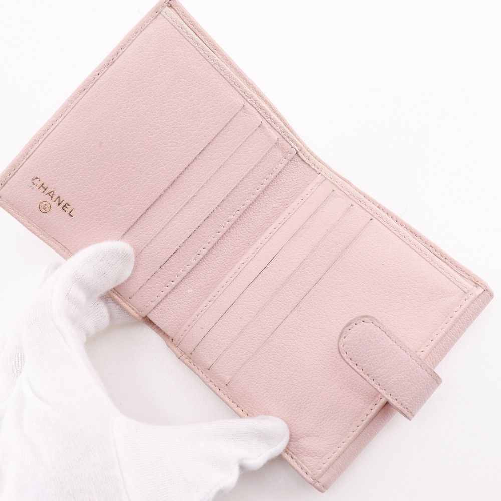 Chanel Camellia Leather Wallet