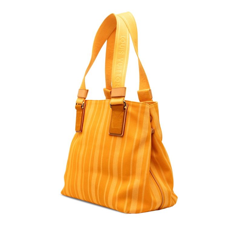 Louis Vuitton Plan Soleil Cabas PM Canvas Suede Tote Bag