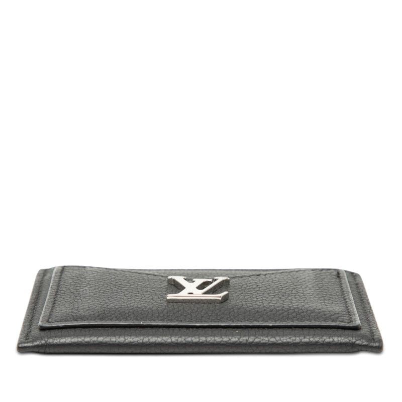 Louis Vuitton Portecarte Lockme Leather Card Case