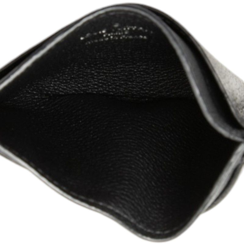 Louis Vuitton Portecarte Lockme Leather Card Case