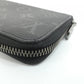 Louis Vuitton Zippy Wallet Horizontal Monogram Eclipse Long Wallet