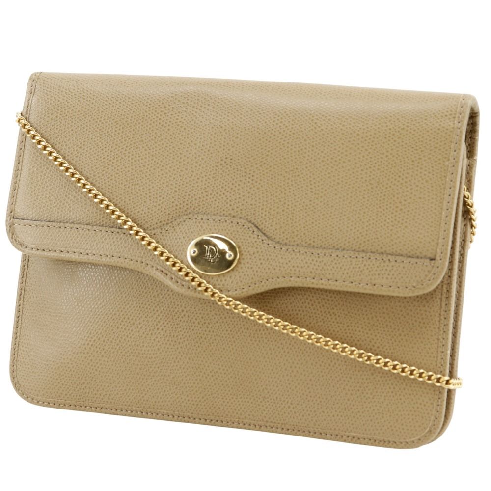 Christian Dior Leather Shoulder Bag